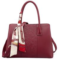 意尔康 大容量托特包刺绣婚包国风包手提包母亲节