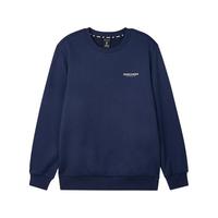 斯凯奇 24年秋冬加绒运动卫衣男舒适落肩版圆领男式卫衣