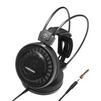 audio-technica 铁三角 AD500X 耳罩式头戴式动圈有线耳机 黑色 3.5mm