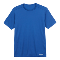 迪卡侬速干t恤男夏季半袖宽松透气海洋蓝2XL-4391376
