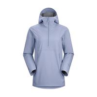 KAILAS凯乐石冲锋衣春夏户外防风透气徒步运动单层冲锋衣外套女款 雾霾蓝 M