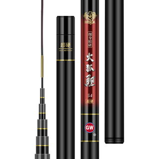 GW 光威 火狐鲤溪流竿短节便携鱼竿溪流超轻超硬手杆钓鱼竿37调 火狐鲤3.6米