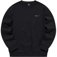 鸿星尔克卫衣男加厚保暖卫衣舒适保暖运动服男子套头衫51224301067 M