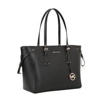 MICHAEL KORS 迈克·科尔斯 VOYAGER系列 女士牛皮托特包 30H7GV6T8L001 黑色 中号
