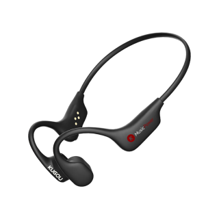 酷狗音乐 6.0骨传导蓝牙耳机32G IPX8 黑