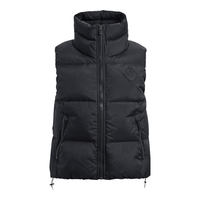 安德玛 UNDERARMOUR)秋冬ColdGear Infrared女子训练运动羽绒马甲1381660 黑色001 M