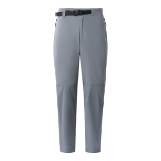 黑冰 24户外登山徒步男士速干长裤  吸湿速干弹力透气直筒裤 深灰 S