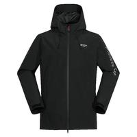 拓路者（Pioneer Camp）防水防风冲锋衣女硬壳机能春秋户外旅行登山服外套男城市通勤 橙红色-单冲腋下拉链款 XL