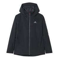  Pioneer Camp/拓路者 防风防水 女士冲锋衣 抓绒内胆  黑色-腋下拉链-抓绒内胆 S