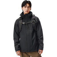 Columbia哥伦比亚冲锋衣男24秋冬防水防风单层夹克外套 WE2619 010 XL 010（男）