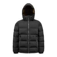 JUNYU 君羽 辕辙羽绒服男2022秋冬700蓬白鹅绒休闲时尚鹅绒服夹克SA62019 黑色 XL