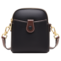 头层牛皮包包女手机包日常通勤休闲时尚单肩斜挎包