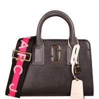 玛亚科布(Marc Jacobs) Little Big Shot系列 女士 牛皮 拉链 硬 潮流简约手提包单肩包斜 特里克茜彩色肩带M0013267-959