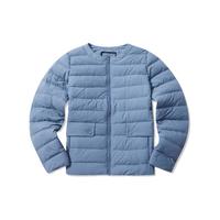 /可隆 KOLON SPORT轻量羽绒服 女子户外防泼水运动短款大鹅绒服 LKDJ3WT642-BU 蓝 170/L