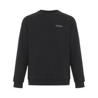 壁克峰经典百搭 男士黑色加绒套头卫衣