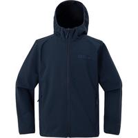 Jack Wolfskin狼爪软壳夹克男秋冬户外骑行登山耐磨上衣运动防风外套5032071 5032071-1010/宝蓝色 2XL 185/108A
