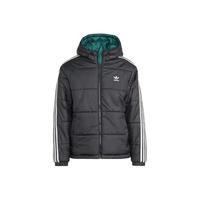 阿迪达斯 （adidas）三叶草男装2024春季运动服户外保暖外套连帽休闲两面穿棉服 HZ0690 L