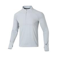 安德玛（Under Armour） 男运动训练半拉链长袖T恤 1365662-011 L