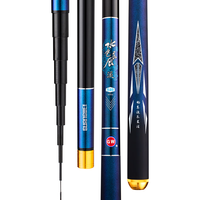 光威（GW）鱼竿手竿5.4米水色良辰溪流竿超轻超硬28调钓鱼竿短节鱼杆渔具