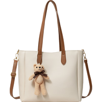 薇妮 VINEY牛皮包包女包大容量托特包斜挎手提包轻奢单肩大包高端520女朋友高级感实用女士浪漫惊喜 【米色礼盒】通勤百搭走心高级感