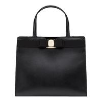 Salvatore Ferragamo/菲拉格慕 女士中号VARA罗缎购物袋 734058