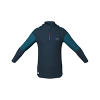 迪卡侬长袖T恤儿童运动拉链卫衣套头衫外套男童秋冬SAJ3