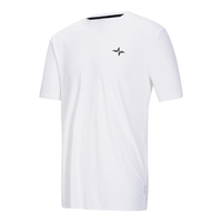 DECATHLON 迪卡侬 TSHIRT RUN DAY+M 男士运动T恤 8296520 灰白色 XS