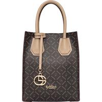 goldlion 金利来 女包复古迷你手提包百搭时尚单肩斜挎小包 FC232016-1C63 卡其  女友