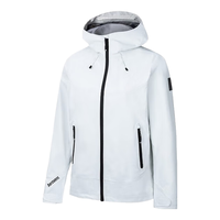 安踏（ANTA）×中国国家地理丨风暴甲 女子夏季户外登山防暴雨冲锋衣162446601 纸莎白-6 M(女165)