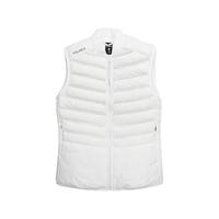卡尔美(KELME) 运动羽绒马甲女内穿冬季轻薄修身白鸭绒无袖保暖羽绒服马夹 白色 3XL