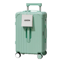 乐上(LEXON)大容量行李箱旅行箱拉杆箱密码箱皮箱子 20英寸