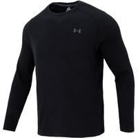 安德玛（UNDERARMOUR）官网舰店男装 24春华夫格纹透气舒适休闲圆领运动卫衣T恤男 1373179-002/拍小两码 3XL