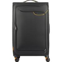 美旅 2023行李箱商务拉杆箱男可扩展轻便软箱旅行箱QJ6 黑色 27英寸