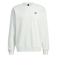 adidas阿迪达斯轻运动男女加绒加厚宽松休闲圆领套头长袖卫衣 浅绿 A/L
