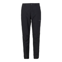 Jack Wolfskin狼爪裤子男秋季运动休闲裤户外防风防泼水宽松长裤男 6000/黑色 48  175/84A