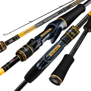 Abu Garcia 阿布加西亚 阿布MAXSX超快调路亚竿鳜鱼竿高感鲈鱼竿虫竿 1.98米MH调直柄单竿
