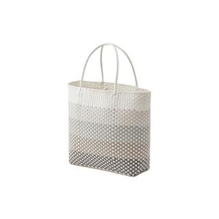 無印良品 MUJI 女士手提包 手编包 环保材料 长24*宽10*高24cm