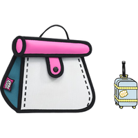 JumpFromPaper 二次元2D漫画 女士斜挎包  海湾蓝 小包