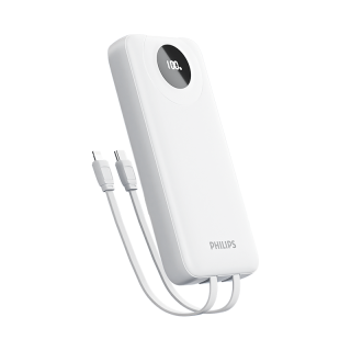  PHILIPS/飞利浦 2万毫安 手机充电宝 快充双线