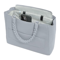 TUMI/途明【首降】Voyageur女士手提包优雅时尚中号女士托特 卤素蓝/0196605HB