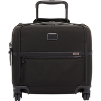 TUMI 途明 Alpha 3系列尼龙万向轮TSA海关锁拉链双杆拉杆箱02603624D3 黑色15英寸
