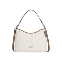 【蔻驰】拼色经典标志皮革LAUREL单肩包CZ184