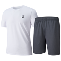 361° 361度 夏季百搭训练服健身套装速干透气舒适男式运动套装