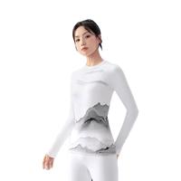 MOLYVIVI速干衣女秋滑雪服进藏登山保暖衣运动排汗滑板压缩衣套装