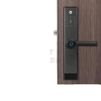 耶鲁指纹锁家用防盗门电子锁入户门锁办公室密码锁yale智能门锁 YL1020F-黑色