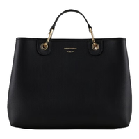 EMPORIO ARMANI 阿玛尼 MyEA系列 女士手提包 Y3D165YFO5B-85218 黑色 大号