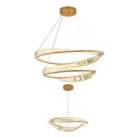 雷士 NVC   Lighting智能LED现代轻奢吊线可调节吊灯水晶质感客厅灯北欧风格客厅灯具 【1室1厅】单层+双层智能套餐