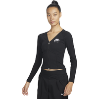 Nike耐克女子长袖拉链开襟上衣鱼骨衣休闲运动刺绣FD2377