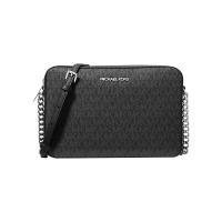MICHAEL KORS JET SET ITEM系列斜挎包大号 黑色 轻奢礼物