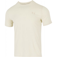 安德玛（UNDERARMOUR）短袖T恤男 24夏季运动服跑步训练打底衫弹力透气圆领T恤 【弹力快干】【RUSH科技】黑色 M/170/92A